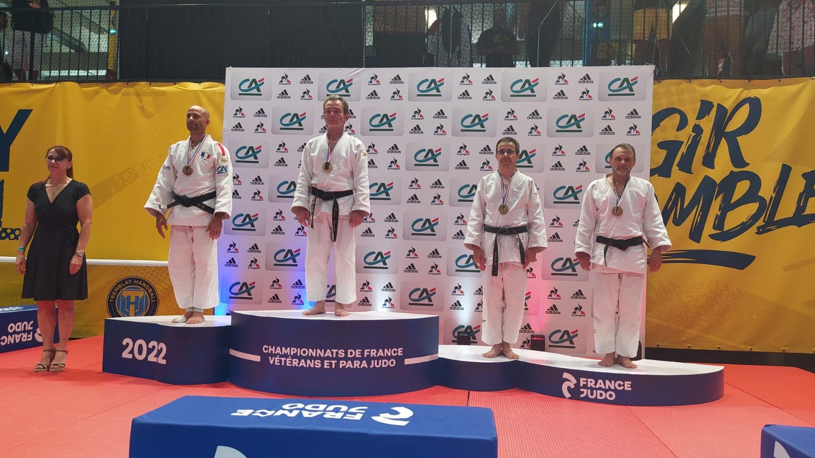 PODIUM NATIONAL POUR LAURENT FRÉGONÈSE