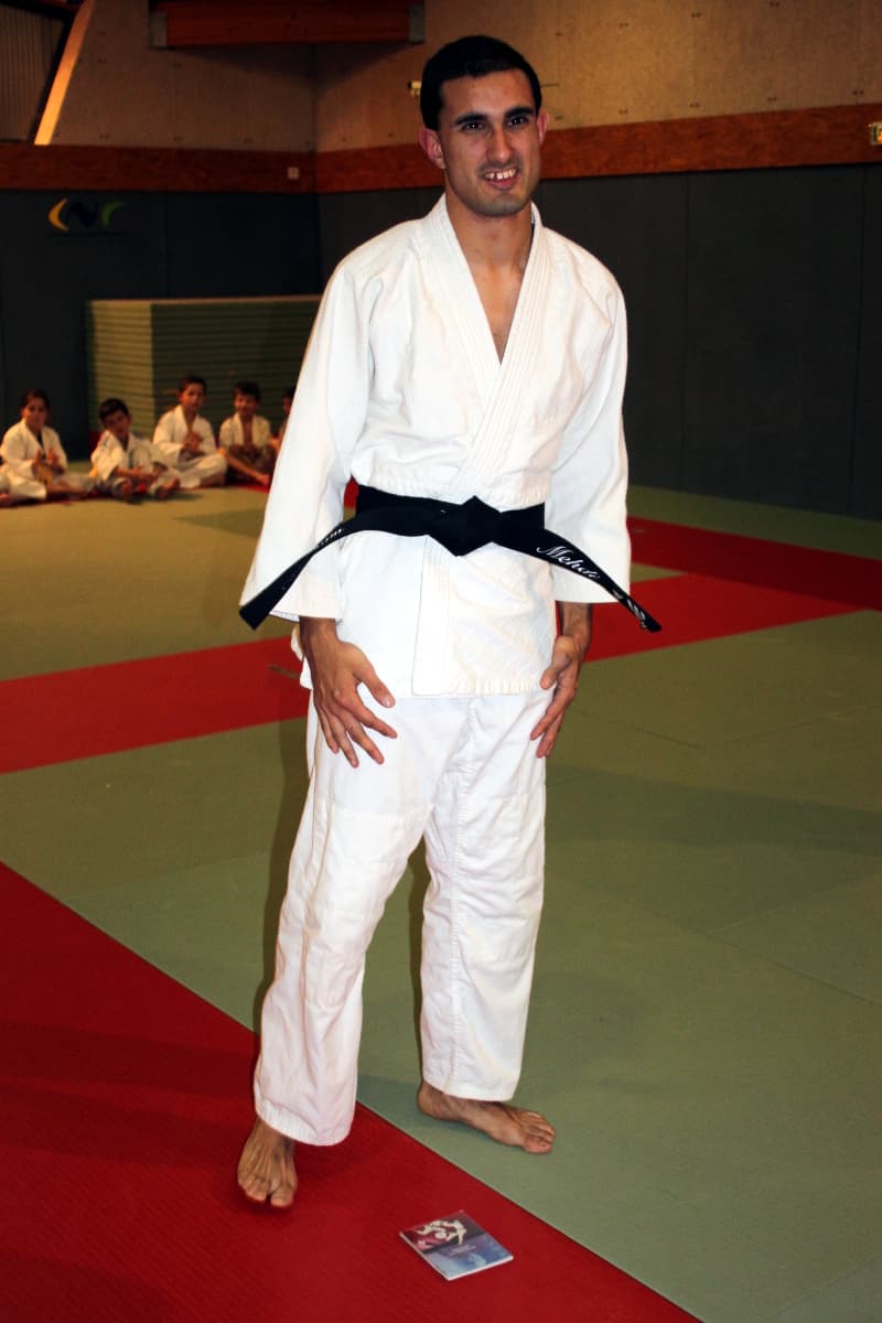 Une ceinture noire d'exception pour Mehdi DERGHAM.